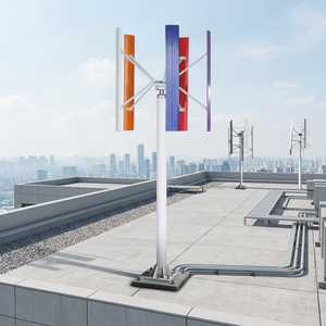 Éolienne à axe vertical haute puissance 100 kW avec pales en aluminium de 9,5 m de diamètre, tension 400 V - Product Image 1
