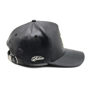 2025 Tùy Biến Mới PU Mũ Da Cho Nam Giới Và Phụ Nữ Thể Thao Bóng Chày Mũ Với 3D Thêu Logo Trucker Hat - Product Image 4