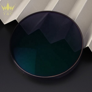 1.56 hmc ऑप्टिकल लेंस फोटोक्रोमिक ग्रे/भूरे रंग के क्रैंक - Product Image 2