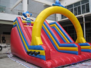 Outdoor Inflatable Pvc Slide for Adventure <b>Trampoline</b> Parks Shopping Malls & Kindergartens - Product Image 3