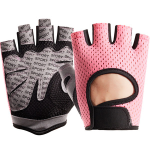 <span class=keywords><strong>Gants</strong></span> de fitness mi-doigts <span class=keywords><strong>pour</strong></span> hommes et femmes, résistants à l'usure, respirants, antidérapants, <span class=keywords><strong>pour</strong></span> la protection des mains, <span class=keywords><strong>pour</strong></span> le cyclisme en plein air - Product Image 3