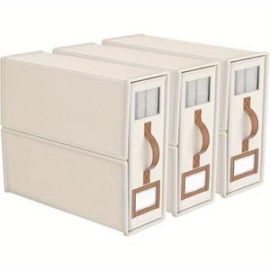 Caja de Almacenamiento Plegable para Ropa, Contenedor de Tela con Ventana Transparente de PVC, Organizador Debajo de la Cama para Armario de Dormitorio - Product Image 2