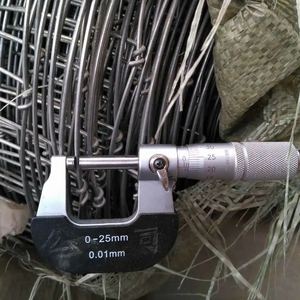 Rouleau de clôture en fil de fer galvanisé antirouille pour bétail, clôture de champ pour la protection des animaux de ferme - Product Image 5