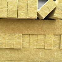 ROCKWOOL WIRE MESH BASALT WOOL Rock Mineral Wool 100kg M3 Stone Wool 50mm Insulation Panel Board Curtain Wall