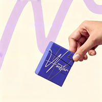 Boîte en papier personnalisée avec étiquette privée pour emballage de suppléments alimentaires pour adultes, films buccaux minces à la menthe, OEM ODM, usine d'emballage