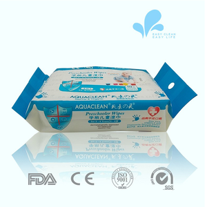 Lingettes humides de nettoyage en usine de 21 ans 60ct pour bébé biodégradable doux et confortable pour nouveau-né - Product Image 5