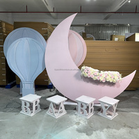 Décoration de montgolfière rose pour événement de mariage à vendre