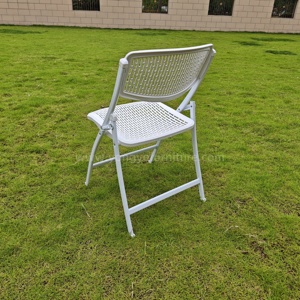 Hotel, apartamento, comedor, sala de estar, eventos, uso en interiores y exteriores, silla de conferencia de oficina moderna plegable de plástico de alta calidad - Product Image 3