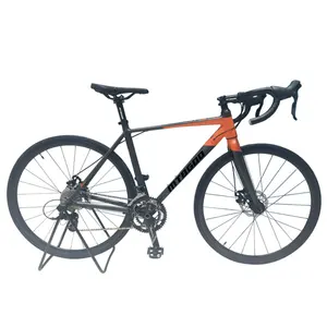 China wholesale factory cheap price OEM aluminum alloy frame 700C bike high quality adult 21 speed road bike for sale