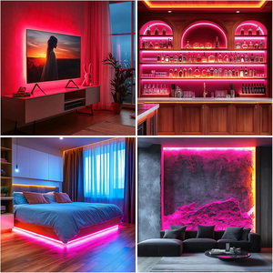 Bande lumineuse LED RGB COB, corps en cuivre, étanche IP66, CRI 90-98, rétroéclairage TV, éclairage DIY pour la maison, contrôle par télécommande/application - Product Image 3