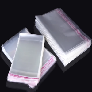 Rõ ràng minh bạch <span class=keywords><strong>OPP</strong></span> tự dính Túi <span class=keywords><strong>OPP</strong></span> biểu tượng tùy chỉnh bao bì nhựa túi cho thực phẩm - Product Image 1