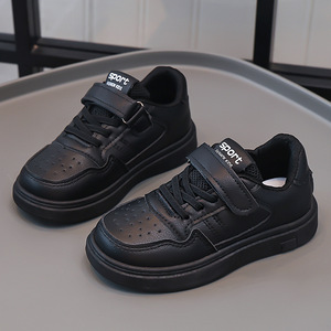 <span class=keywords><strong>Zapatillas</strong></span> deportivas <span class=keywords><strong>negras</strong></span> para niños, estilo nuevo 2026, para primavera y otoño, zapatos casuales de moda para <span class=keywords><strong>niñas</strong></span> con suela gruesa - Product Image 3