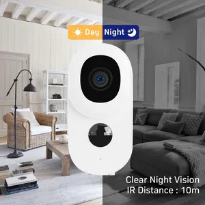 1080p Cloudedge 3MP Cámara de seguridad para interiores y exteriores de baja potencia Cámara inalámbrica con batería