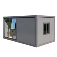Toilettes mobiles en conteneur pour l'exportation transfrontalière, en acier respirant, montage rapide, toilettes temporaires, maison, ferme, hôtel, parc