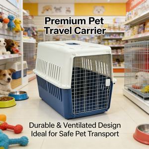 Cage <span class=keywords><strong>de</strong></span> <span class=keywords><strong>transport</strong></span> pour animaux <span class=keywords><strong>de</strong></span> compagnie classique en plastique PP écologique grande capacité pour chats et oiseaux, portable, pour loisirs et extérieur, type valise <span class=keywords><strong>de</strong></span> <span class=keywords><strong>transport</strong></span> - Product Image 3