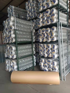 Tarik tinggi lapisan seng berat galvanis pagar peternakan ternak Lapangan gulungan jala besi taman pagar rantai galvanis - Product Image 4