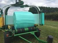 Film protecteur professionnel en LLDPE à 5 couches co-extrudées avec résistance aux UV pour applications d'emballage de balles d'ensilage haute performance