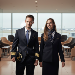 อเมริกันแอร์ไลน์เซ็กซี่นักบินสายการบิน Stewardess <span class=keywords><strong>Uniform</strong></span> - Product Image 2