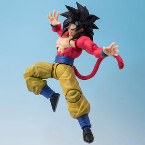 Figura de Acción de Anime <span class=keywords><strong>Dragon</strong></span> <span class=keywords><strong>Ball</strong></span> GT S.H.<span class=keywords><strong>Figuarts</strong></span>, Juguete de PVC de 16 cm, Super Saiyan 4 Son Goku, Modelo de Resina en Figura Coleccionable - Product Image 4