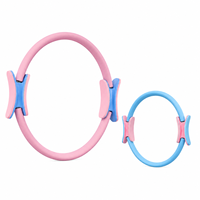 Anneau Pilates pour la gymnastique à domicile double couleur Flexible Strength Core Exercise Stretching Resistance Pilates Ring