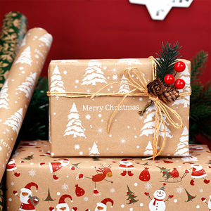 Factory Wholesale Design 50 X 70 cm Christmas <b>Wrapping</b> <b>Paper</b> Packaging Gift <b>Wrapping</b> <b>Paper</b> - Product Image 4