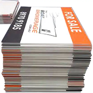 Insegne da Giardino Riutilizzabili in Polipropilene - Fogli Coroplast Personalizzabili per Pubblicità Politica e Immobiliare - Product Image 5