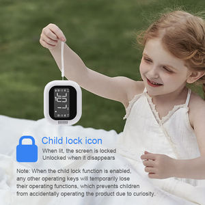 モダンなLED時計寝室用アナログ/デジタル振動アラーム付きイン/アウトウォールマウント付き電子ムーブメント - Product Image 6