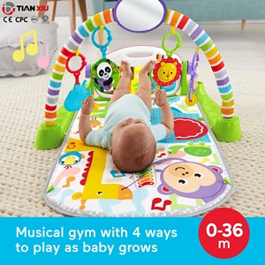 Nouveauté : Tapis d'éveil musical bleu pour bébés avec piano et activités éducatives – Tapis de jeu pour enfants - Product Image 2