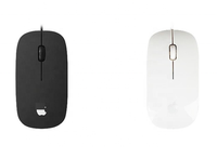 Souris filaire ordinateur portable mat Business Mini souris USB tour optique accessoires d'ordinateur souris