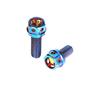 チタン整形外科用窒化物PVコーティングボルトねじチタン - Product Image 1