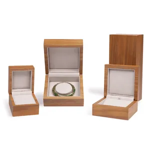 New High Quality Multi-function Wooden Jewelry Organizer Box Ring Gift box Earrings Necklace Jewelry Box