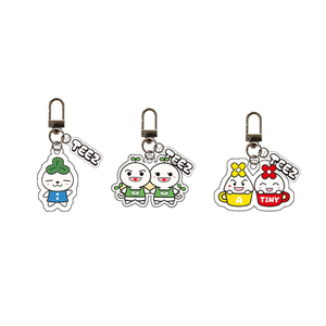 Llavero de acrílico con imagen de dibujos animados personalizada, impreso con UV a doble cara, accesorio de moda para bolso, regalo de ídolo, recuerdo. - Product Image 4