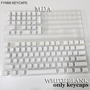 Fynmi Original MDA Profile Blanc PBT Dye-Sublimation Keycaps pour 61/68/71/75/87/98/104/108 Touches Clavier Mécanique - Product Image 5