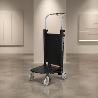 Nouveau chariot électrique monte-escaliers YCMG 250 kg, robuste, en acier inoxydable, avec frein automatique et batterie au lithium, pour meubles et appareils électroménagers