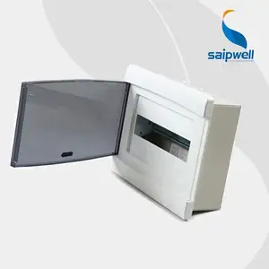 SAIP/SAIPWELL 16way 360*220*80mm New Design Plastic Modular MCB Electrical Waterproof Distribution Box