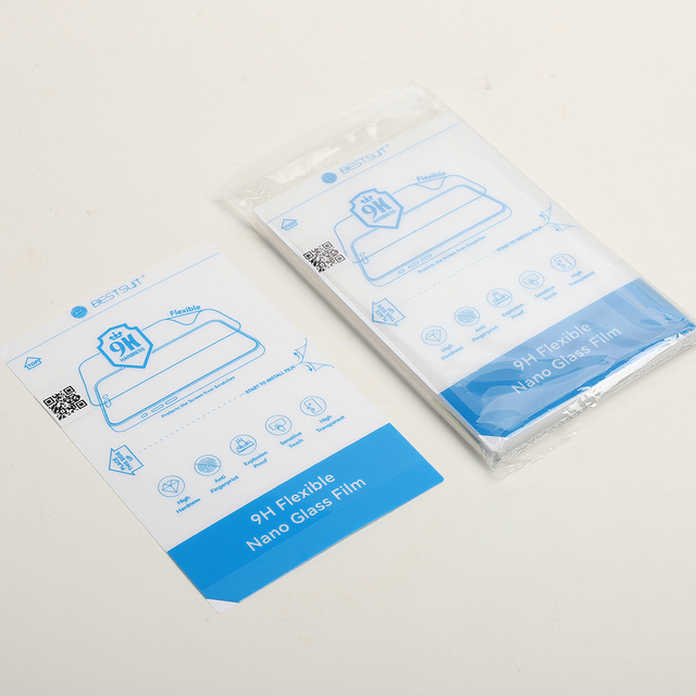 120*180mm Anti Shock High Clear Curved Mobile Phone TPU Hydrogel Protective Sheet 7H Cut Screen Protector