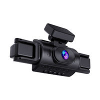 Caméra de tableau de bord 1080P à 4 objectifs, écran IPS de 2 pouces, multifonction, mode de stationnement 24 heures, 360° 1080P, vision nocturne, caméra DVR de voiture, best-seller