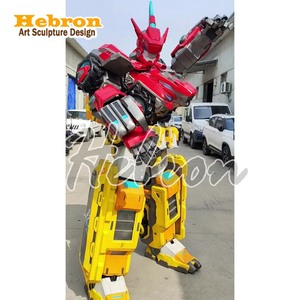 ชุดบัมเบิลบีทรานส์ฟอร์เมอร์ที่สมจริงสำหรับการแสดงบนเวที ชุดหุ่นยนต์สำหรับมนุษย์สวมใส่ ทำจากวัสดุประสิทธิภาพสูง - Product Image 1