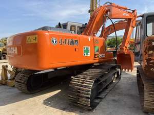 Excavadora sobre orugas Hitachi EX200 usada de buena calidad para caja de cambios de construcción y componentes de núcleo de engranajes precio más bajo Shanghai - Product Image 6