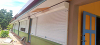 TOMA Porte à enroulement personnalisée de haute qualité, style européen, automatique, en alliage d'aluminium, volet de sécurité, stores de rêve