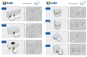 12V/24V Universal Windscreen Washer Fluid Storage Tank Manufacturer Washer Kit - Product Image 4