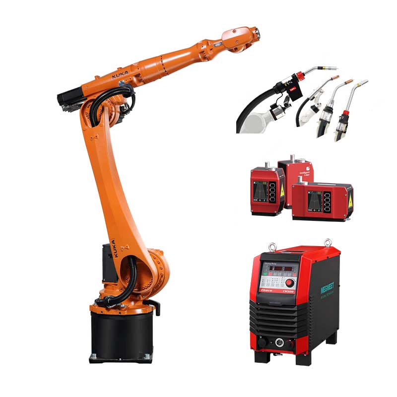 High Quality ARC Welding KUKA KR8 R2010-2 Welding Robot Fronius Welding Power Source Binzel Torch La