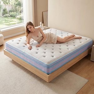 Matelas de haute qualité pour hôtel 5 étoiles, matelas à ressorts ensachés, matelas en mousse à mémoire de forme, matelas king size - Product Image 1