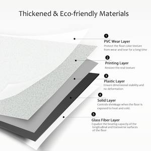 Revêtement de sol Simili, revêtement de sol en <span class=keywords><strong>vinyle</strong></span> imitation bois PVC, moquette. - Product Image 5