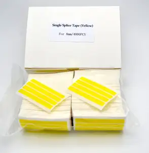 High Quality SMT Yellow Single Splicing ESD tape 8mm