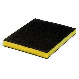 Feuille d'éponge abrasive Fervi 120 x 98 x 13 mm carrée, grain fin 180, pour le polissage et la finition - Product Image 1