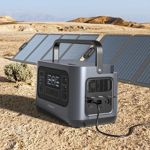 Boîte d'alimentation portable LiFePO4, fonctionnelle, DC AC 12V 1000Wh, solaire extérieur 1000W, station d'alimentation à charge rapide - Product Image 1