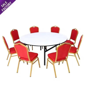 Sino Perfect Wedding Event Party <b>Furniture</b> Rectangle Wood Foldable <b>Used</b> Banquet Tables for Sale - Product Image 5