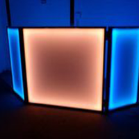 Meubles de scène DJ lumineux à LED décoratifs gonflables colorés, vente, 50 000 heures, réglables