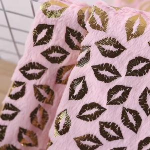 Tela de lámina de impresión ecológica Más diseños Top Korea PV Velvet 100% Poliéster Tela de ropa de sofá personalizable - Product Image 6